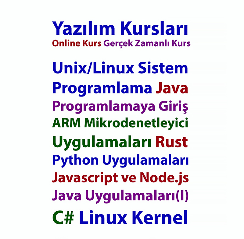sebahatersoyart's tweet photo. #CSD #OnlineKurs #YazılımKursları #Başlıyor #ProgramlamayaGiriş #Java #CSharp #ARMmikrodenetleyiciUygulamaları #Rust #Javascript #UnixLinuxSistemProgramlama #PythonUygulamaları #LinuxKernel #GerçekZamanlıKurs
Arkadaşlar, pek çok kursumuzun başlama tarihini duyurduk. Kurslarımıza göstermiş olduğunuz ilgi için teşekkür ederiz. Katılmak istediğiniz kursumuzun ön kayıt formunu doldurmak için derneğimizin sitesini ziyaret edebilirsiniz.
#ÖnKayıt
https://t.co/E0c1tB6mml
#TümBilgiler
* Kurslarımızla ilgili tüm bilgiler (içerik, ücret, kurs günleri, kurs süresi, vs...) kurslarımızın duyurusunda ve ön kayıt formunda yer almaktadır.
#CSD #Telefon
* Kurslarımızla ilgili sorularınız için bize 0542 222 07 93 ve 0533 527 43 38 numaralı telefonlarımızdan ulaşabilirsiniz.
#CSD #WhatsApp
https://t.co/MNiClN8mj7
@csdernek