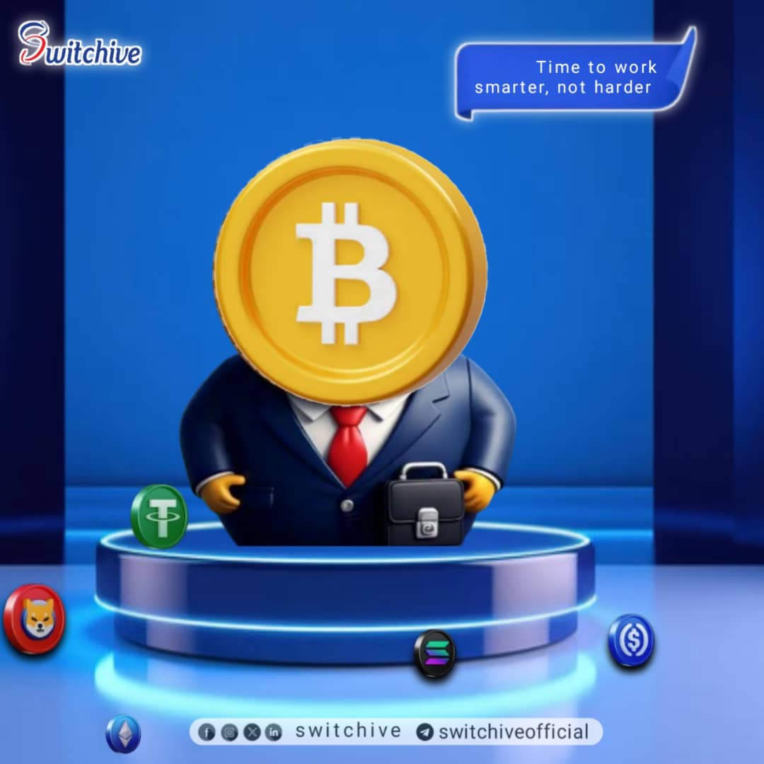 switchive's tweet photo. Your #crypto just got a job—paying for your daily needs! 💼💰 #Bitcoin #Joinwaitlist #AVAX #ETH #Switchive https://t.co/9G8b0f3jMP