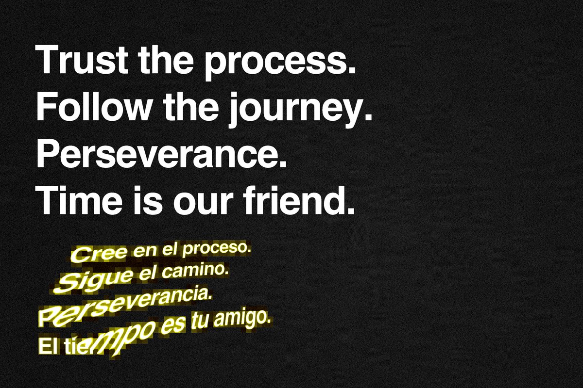 La vida es un proceso de diseño. Y así he empezado este segundo cuarto de siglo de milenio, con la reflexión de que hay que confiar en los procesos que iniciamos, lo que refuerza mi idea de que el diseño es precisamente eso: intención y decisión.