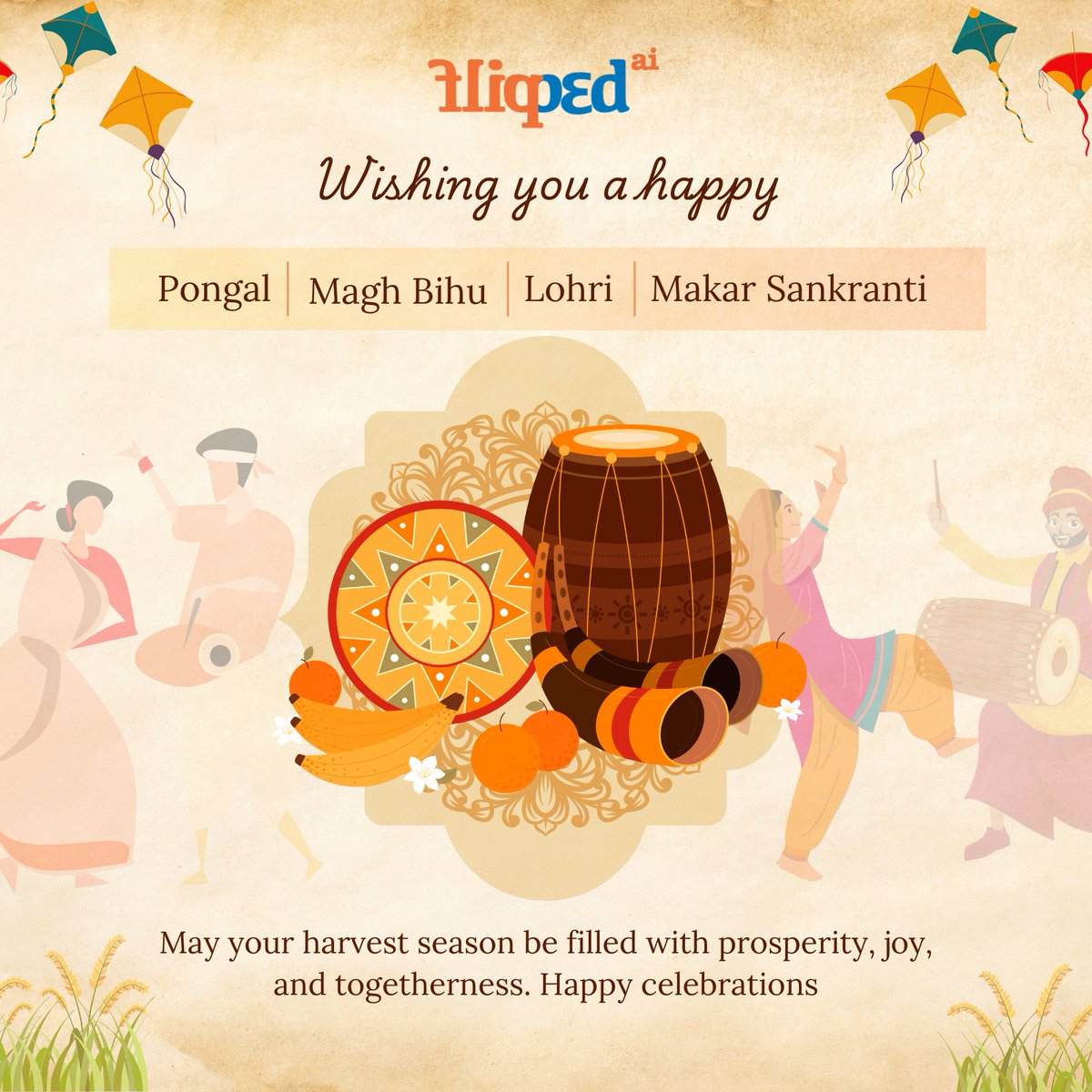 flipped_ai's tweet photo. 🌾 Happy Pongal, Magh Bihu, Lohri &amp; Makar Sankranti! 🪁🔥

May this festive season bring joy, prosperity &amp; new beginnings! 💛

— Team https://t.co/YYIbzp4Cbq 🎉

#HarvestFestivals #FestiveVibes #FlippedAI https://t.co/oQfciQ7f7o