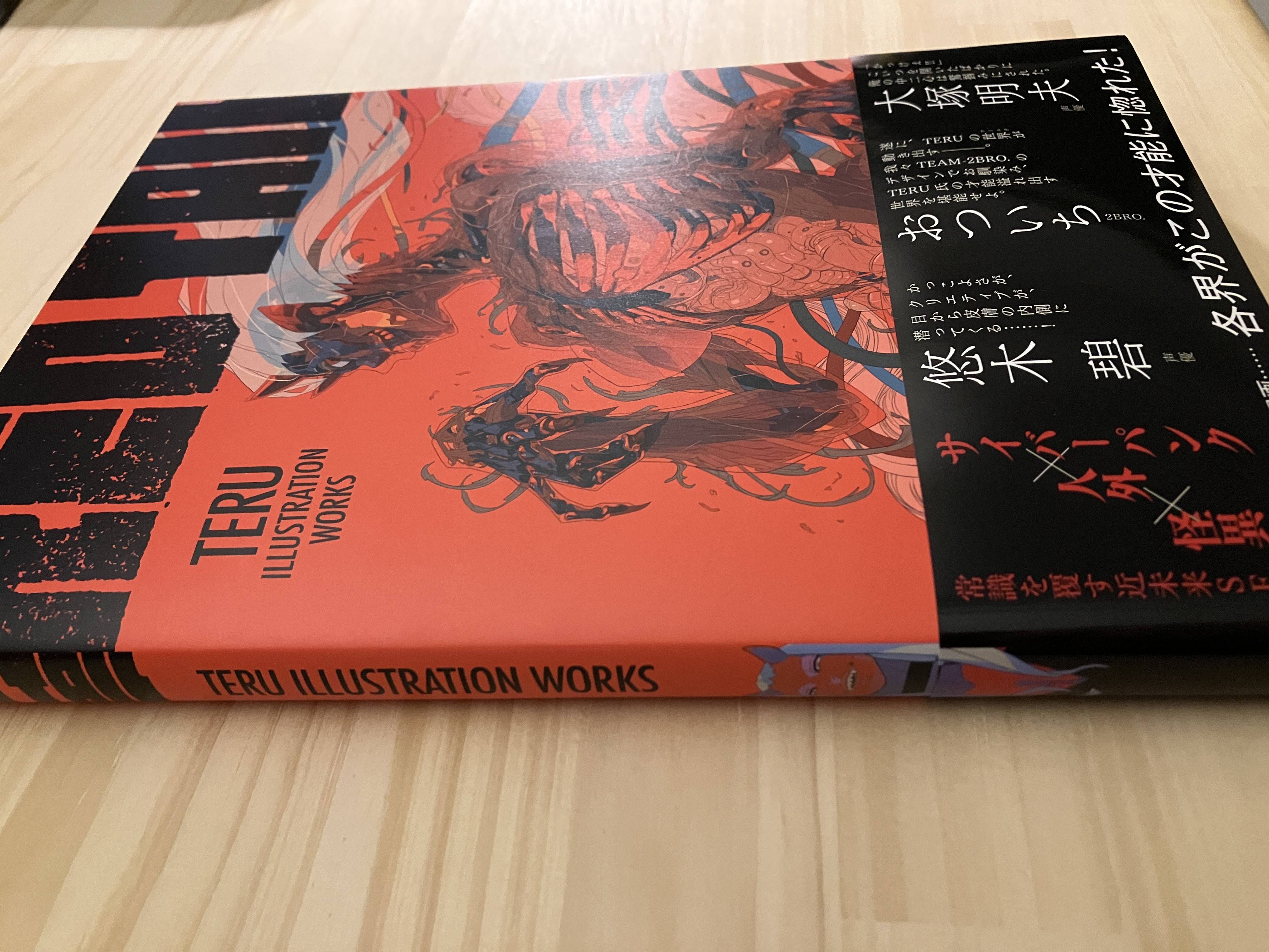 REDTAIL – TERU ILLUSTRATION WORKS – Japanese Creative Bookstore