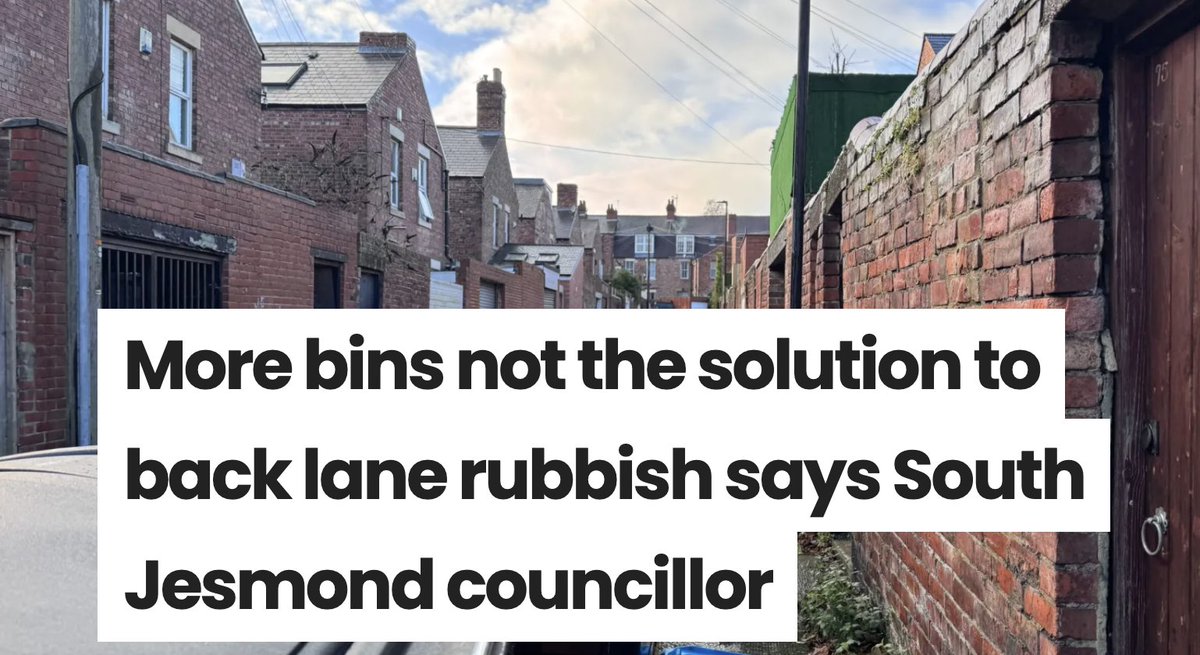 Jesmond residents say they are becoming “frustrated” with the overflowing bins on their back streets and the resulting issue of where to put their rubbish. Ross Cashmore reports jesmondlocal.com/2025/01/more-b…