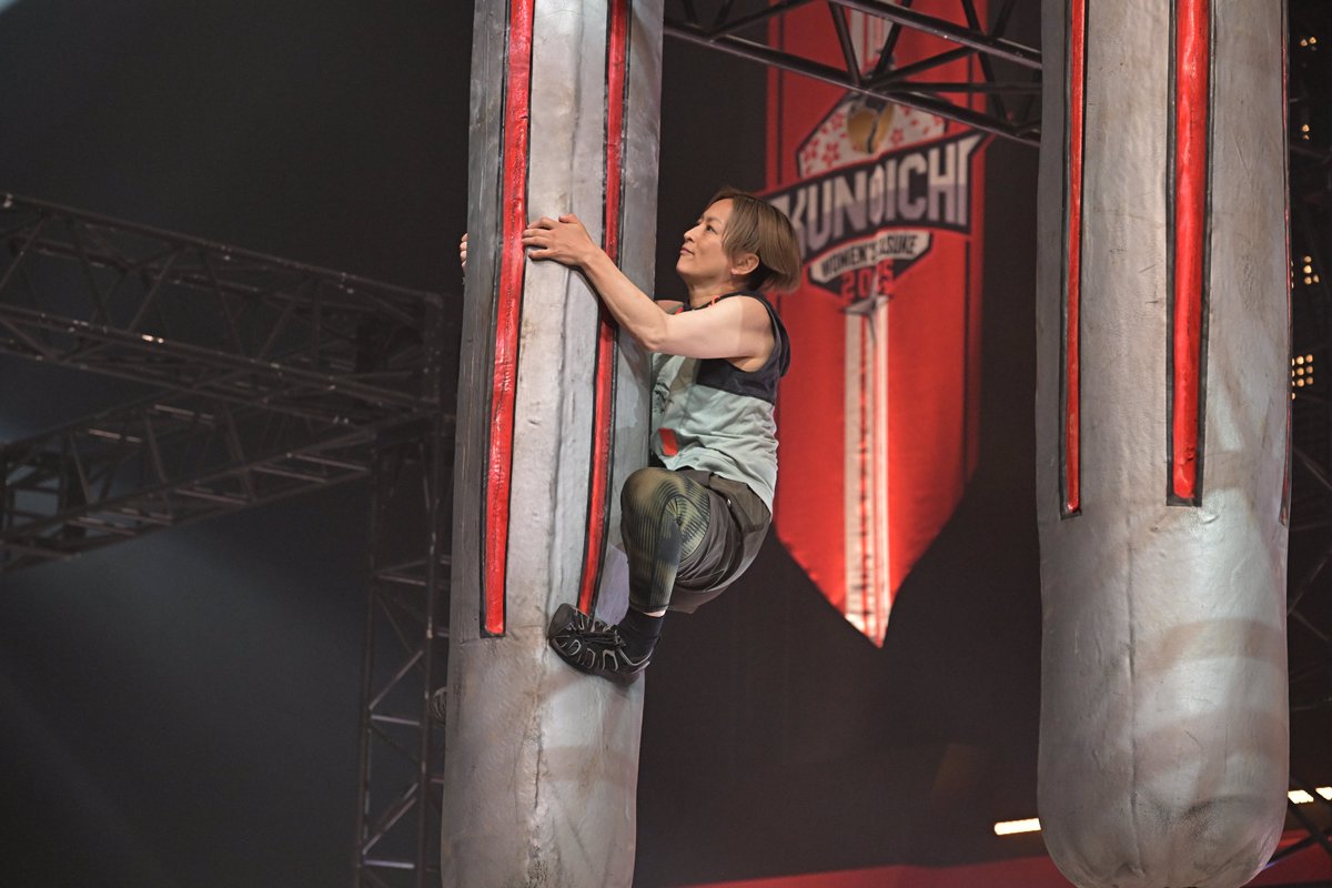 KUNOICHI 放送中📺 7年ぶりに復活したKUNOICHI トリの50番 #水野裕子