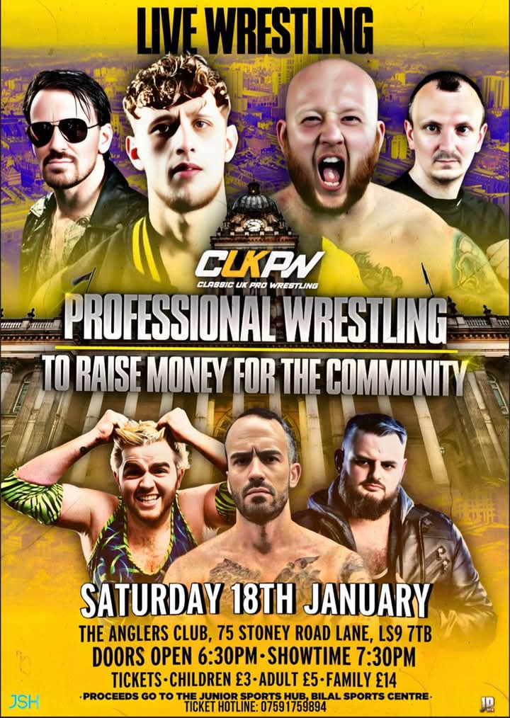 cukpw's tweet photo. CUKPW RETURNS THIS SATURDAY AT THE ANGLERS CLUB, LEEDS https://t.co/np9fqww2mP