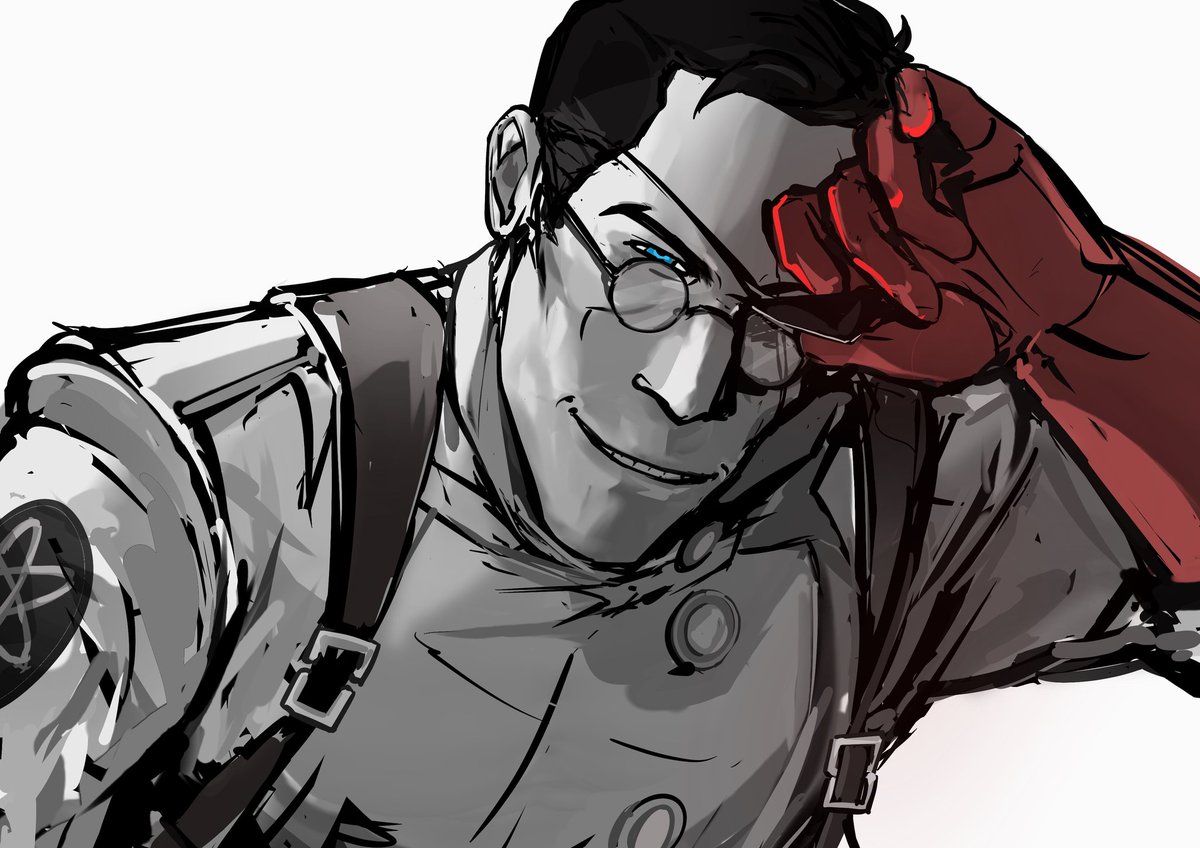 Christina_was's tweet photo. 「Dr.Ludwig」-------
#TF2 
#tf2medic https://t.co/zpwur7IlYj
