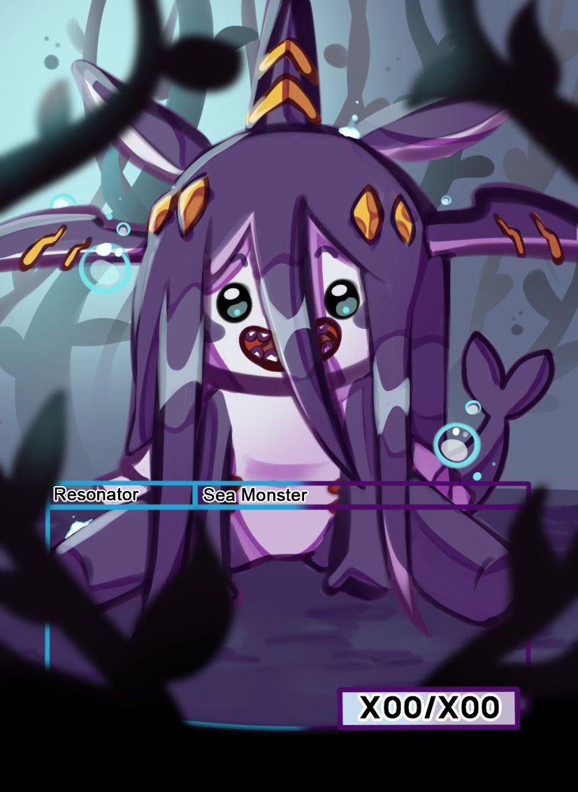 ninfa060's tweet photo. I was recently asked for this token commission for a #fowtcg card💜💜💜💜 https://t.co/E3TjwYje7H