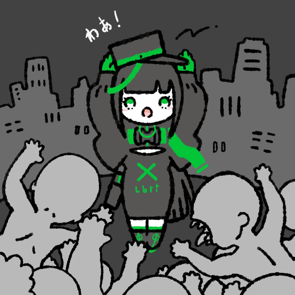 kumori22's tweet photo. 数量限定でしたがLibertèのファンアートを配ってました
#ストリートバッシュ
#streetbash https://t.co/dzFz2OGn8I