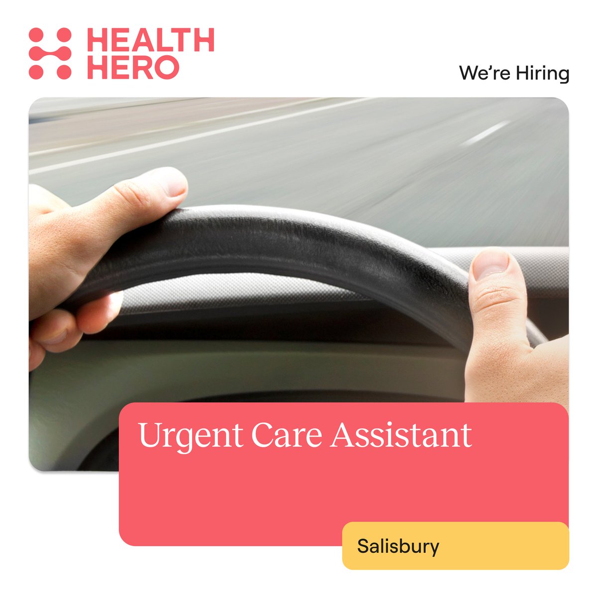medvivonews's tweet photo. Do you love driving? If so, consider applying for the of the Urgent Care Assistant role in #Salisbury!  https://t.co/M3tqnAkWi0

#JobsInWiltshire #JobsInSalisbury #MedvivoCareers #Healthcare #UrgentCareAssistant #UrgentCare #JobOpening 

@BSW_Together @BswJobs https://t.co/w8cXe7XoWl