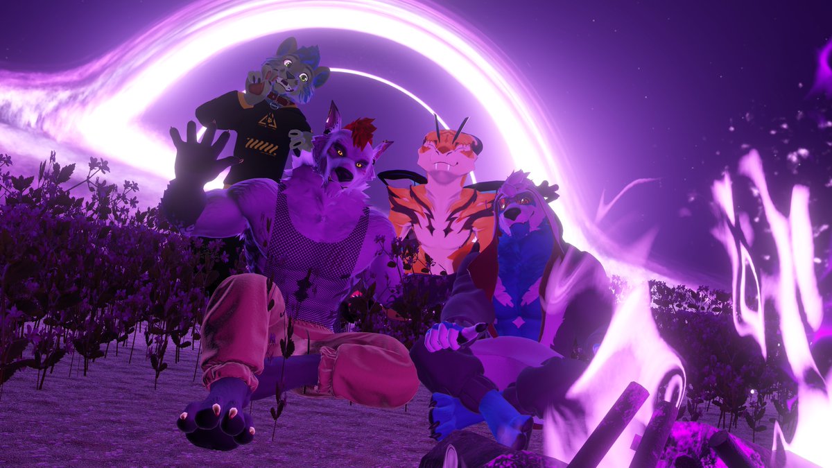 Hanging out with <a href="/ShayTiger90/">Shay 🐯🏳️‍🌈 (MUDADO AL CIELITO AZUL)</a> 🐯 Kide and <a href="/QuicktoneArt/">Quicktone (COMMISSIONS OPEN)</a>  ❤️