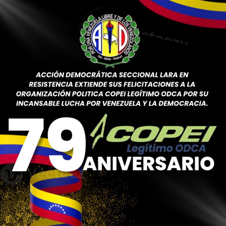 Secretaría de Organización AD en Resistencia Lara tweet media