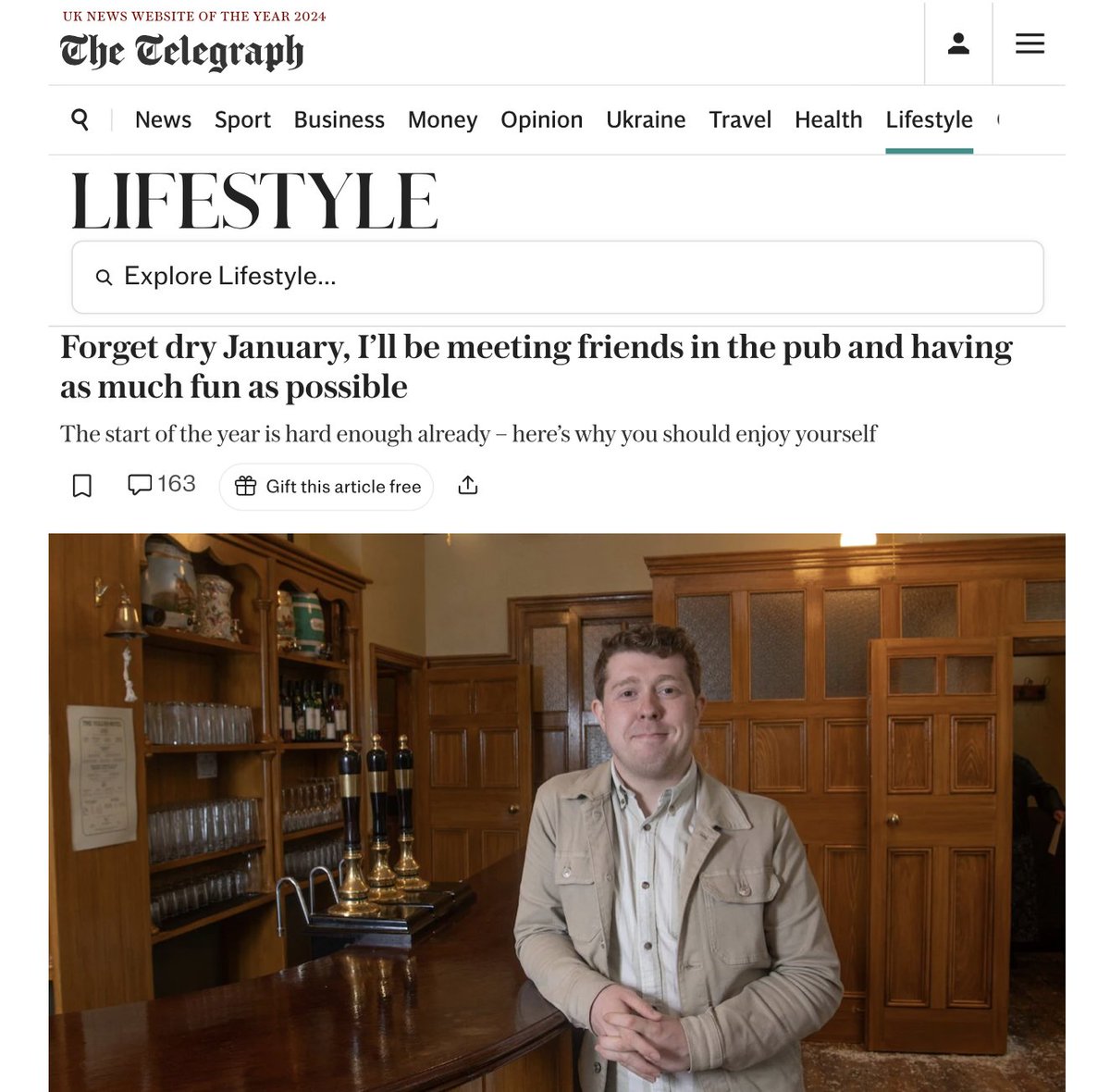 DrJoPerkins's tweet photo. In this @Telegraph  article by @jacksayspurple I comment on some of the psychological reasons why and how we should make January a month of positivity. You can read the full article here https://t.co/19T3YCuqGz https://t.co/gKScuEfsUH