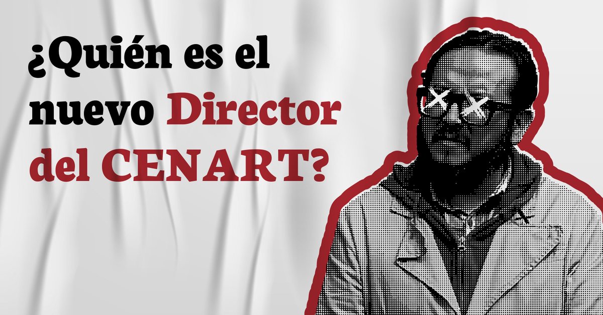 🖍 América Indómita 🪅 (@_america_libre) on Twitter photo ¿Quién es el nuevo Director del CENART?
El 6 d enero de 2025 fue designado Vicente Jurado López como nuevo Director del <a href="/cenartmx/">Centro Nacional de las Artes</a> Pero ¿Quién es? y ¿Cómo logró dirigir a las más de 4 escuelas que conforman el Centro Nacional de las Artes? Les dejo un🧵con algunos datos curiosos ¿Quién es el nuevo Director del CENART?
El 6 d enero de 2025 fue designado Vicente Jurado López como nuevo Director del <a href="/cenartmx/">Centro Nacional de las Artes</a> Pero ¿Quién es? y ¿Cómo logró dirigir a las más de 4 escuelas que conforman el Centro Nacional de las Artes? Les dejo un🧵con algunos datos curiosos
