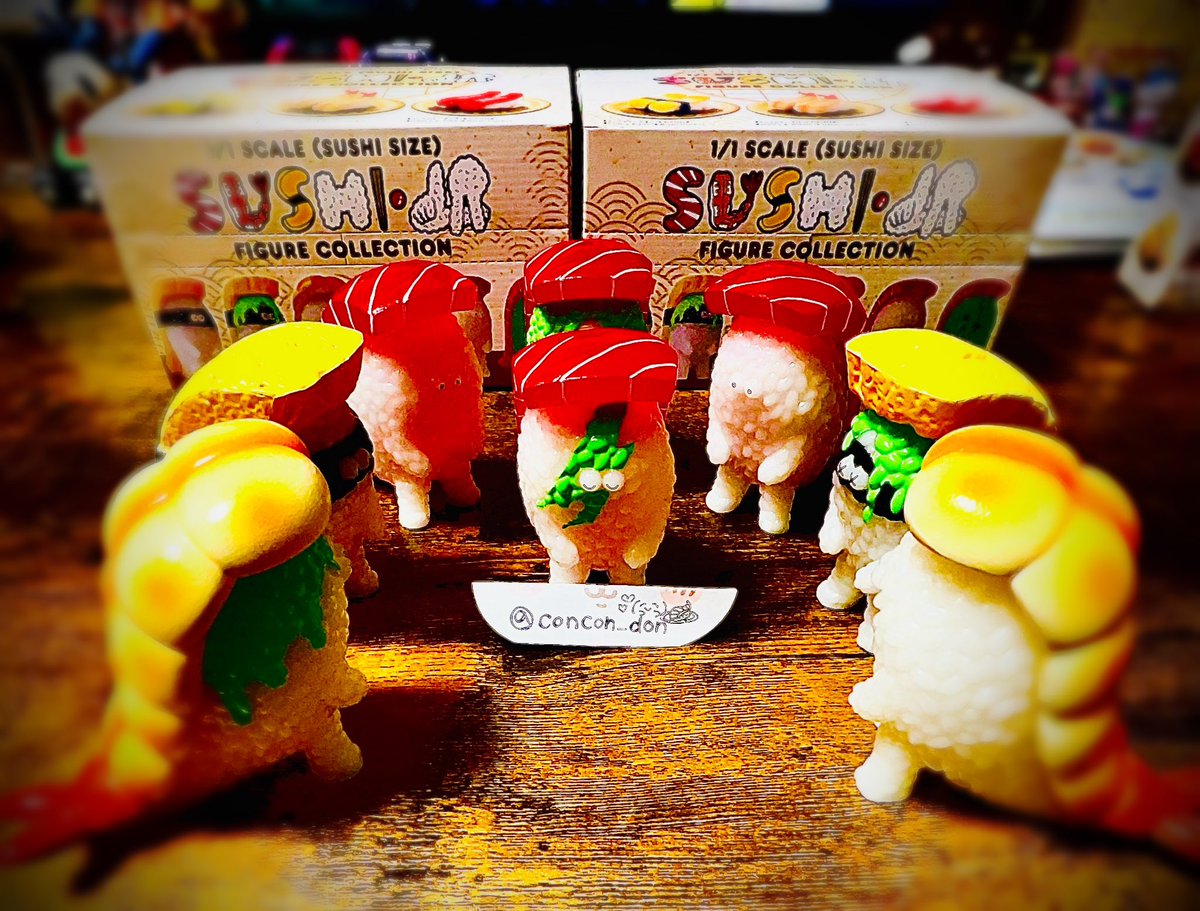 ２箱目で出たっ！_(┐「ε:)_🍣
ここまできたらシークレット揃えたいなぁー。。✨

マグロ(梅)のソフビが当たるキャンペーンのおかげでたくさんスシエルエーのポスト見れて嬉しい✨そして私も参加です！💪( "̮ 💪)♡ミ

 #sushila_secret_oubo