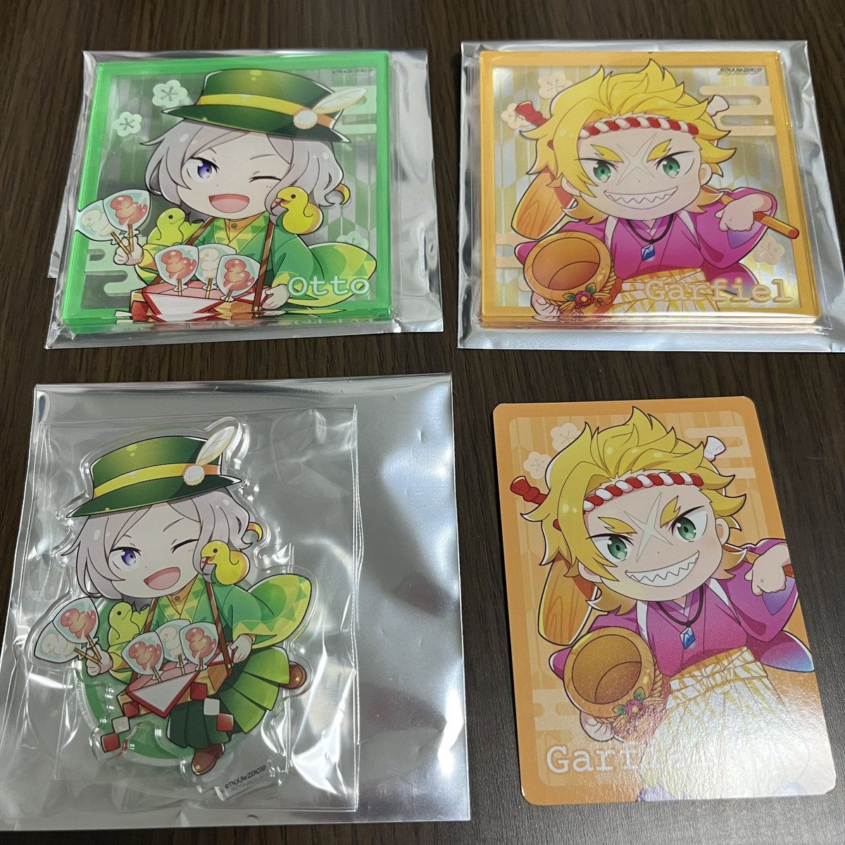 __m1lk_'s tweet photo. Re:ゼロから始める異世界生活　リゼロ
精霊祭　交換

譲
スタンド　オットー
コースター　オットー、ガーフィール
カード　ガーフィール

求
スタンド　ベアトリス>>>ラム
コースター　ベアトリス>>>>>レム、ラム、ミミ
カード　ベアトリス

郵送交換or大阪手渡し交換希望
検索よりお声がけください！ https://t.co/FRPE3uJyRj