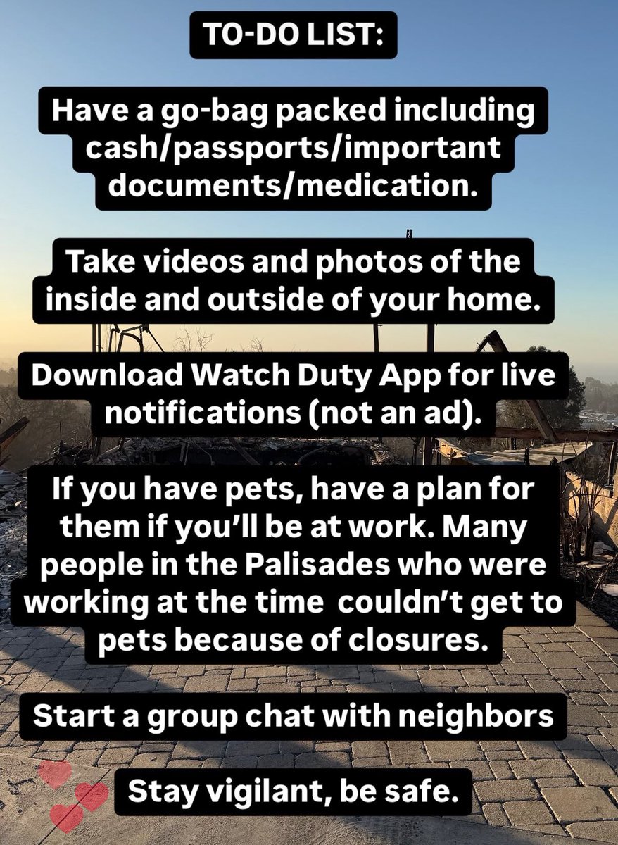 Another dire wind warning is in effect for tomorrow with conditions nearly identical to last week. Make your emergency plan now. Tips below: