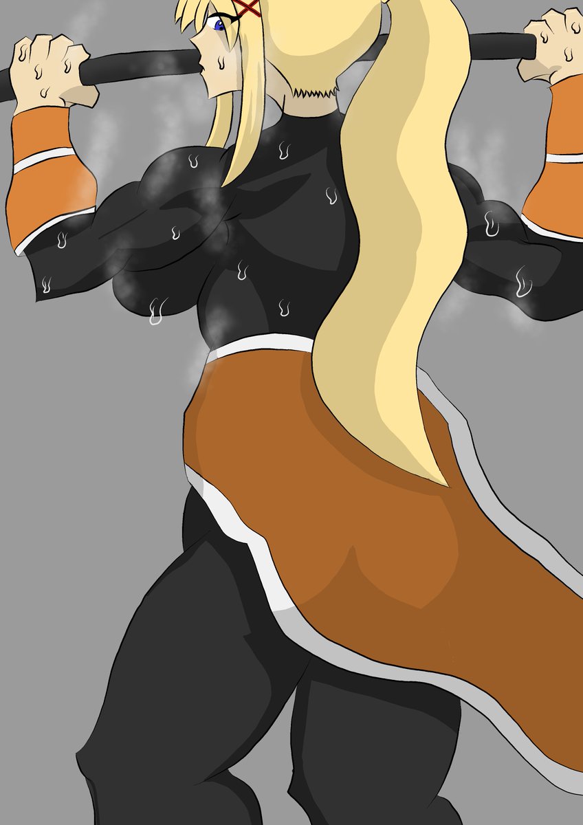 MetzerNoir's tweet photo. Darkness/ Lalatina Redo
(Had to redo Darkness since I wanted to fix the shading)
#darkness #lalatina #KonoSubarashiiSekaiNiShukufukuWo #digitalart #AnimeArt #blonde #musclewomen #muscleart https://t.co/PUhxuQLrxm