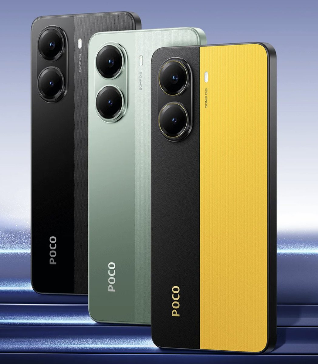 Q1. Which colour variant of the POCO X7 Pro would you want to win?

A. POCO Yellow
B. Obsidian Black
C. Nebula Green

#POCOX7Progiveaway #WinPOCOX7Pro #XceedAllLimits #3XPOCOX7Pro
