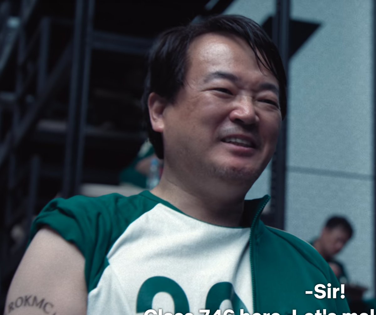 NeroExperiment's tweet photo. Best Character in Squid Game Season 2! 
A True Homie! https://t.co/6R9Dge3inr