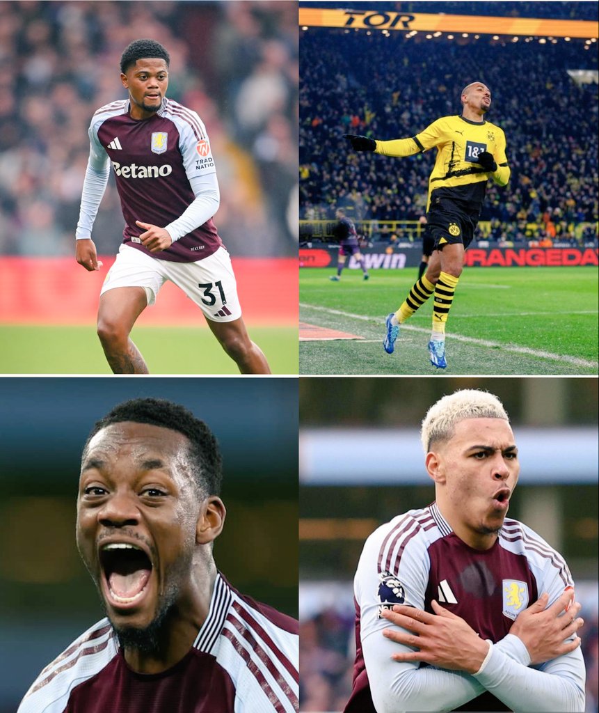 Emeraldlion1874's tweet photo. Pacy and powerful front 4 😮‍💨 #avfc https://t.co/uV3Y4gppQQ