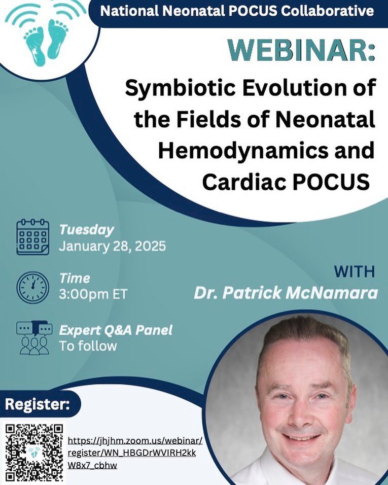 National Neonatal POCUS Collaborative (@neopocuscollab) on Twitter photo Are you wondering about all the differences between 🫀cardiac pocus and targeted neonatal echo (including indications, learning curve, scope, etc)? This will be the 🩺 WEBINAR🎓 to watch with the incredible Dr. Patrick McNanamara <a href="/iowaneohd/">iowa_hemodynamics</a>
Don’t forget to register ⏳on our Are you wondering about all the differences between 🫀cardiac pocus and targeted neonatal echo (including indications, learning curve, scope, etc)? This will be the 🩺 WEBINAR🎓 to watch with the incredible Dr. Patrick McNanamara <a href="/iowaneohd/">iowa_hemodynamics</a>
Don’t forget to register ⏳on our