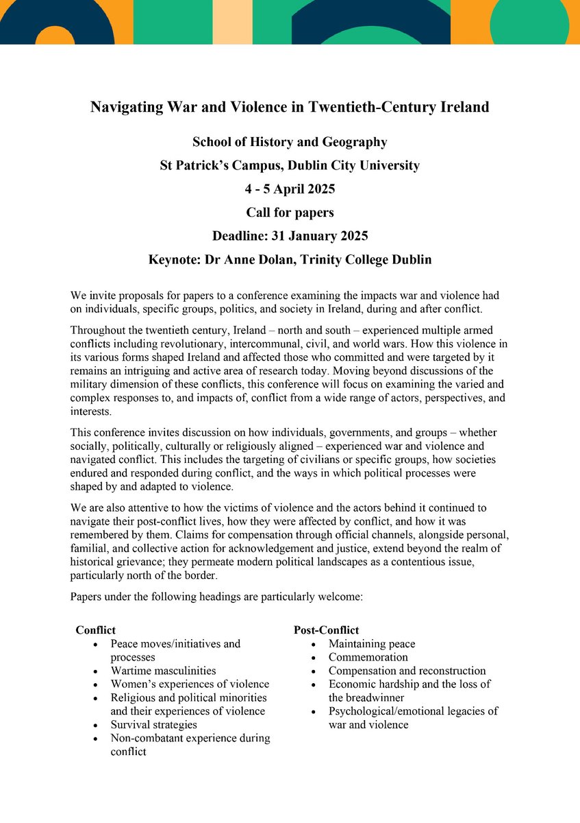 Navigating War and Violence 2025 tweet media