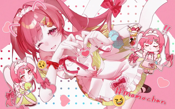 看板娘ちゃん!#サンリオコラボイラコン #みんなに届け私のKAWAII 