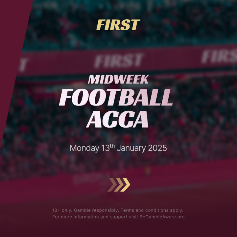 firstforwins's tweet photo. Want to place a midweek Premier League acca? 🤔

We've got you covered with this five-fold accumulator on https://t.co/T13YZcKpYI Sport ⚽️

✍️ @jameswalters6 | #FIRST #PL #BettingTips