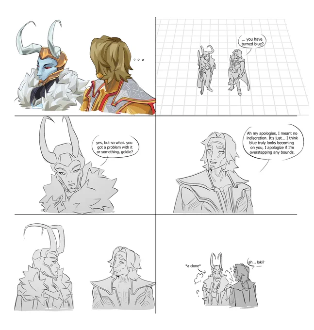 Adam meets frost giant loki
#AdamWarlock #loki 