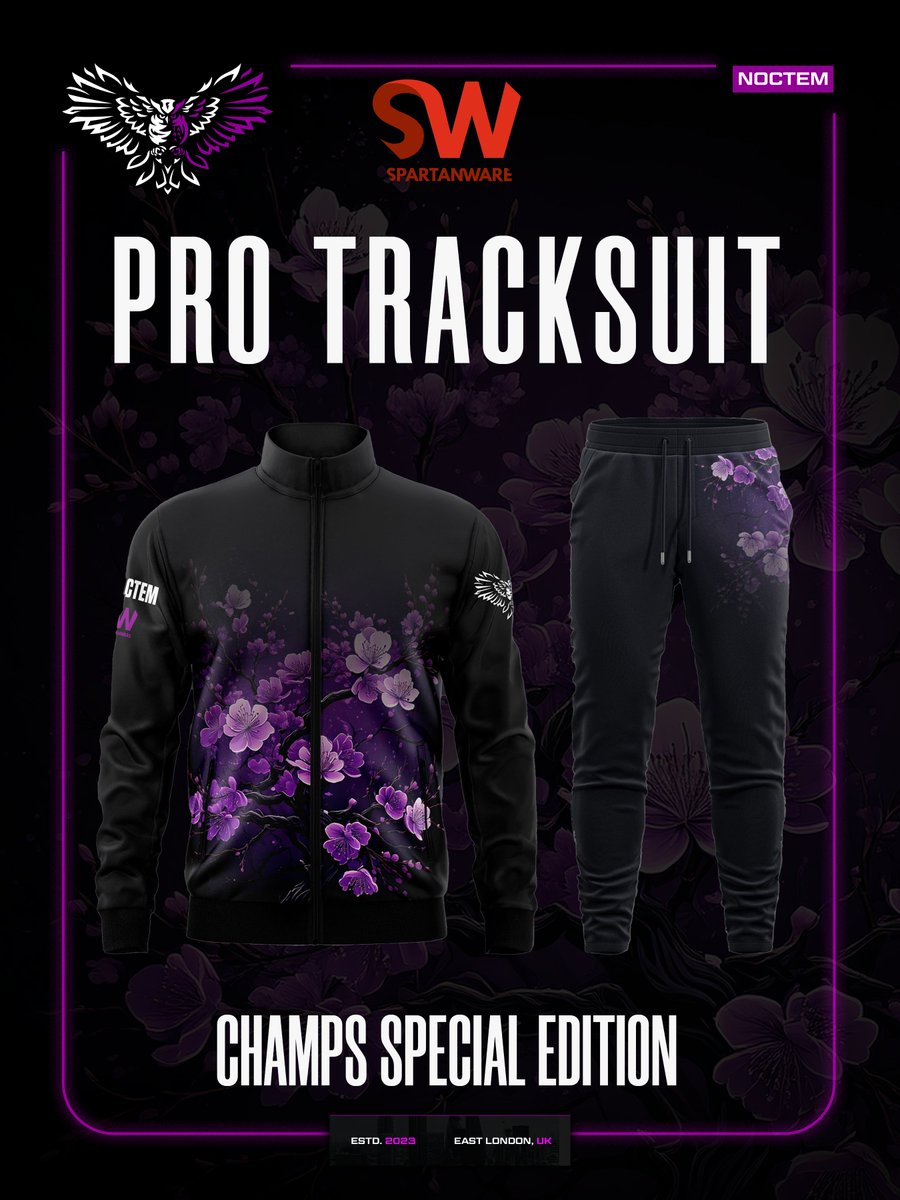 🚨 APEX CHAMPS SPECIAL EDITION MERCH 🚨

📍 Sapporo, Japan
💸$2 MILLION on the line 

With champs just over 2 weeks away, our special edition jersey and tracksuit is available now 😍

link.noctem.gg/ChampsMerch - "Noctem" for 10% off!
