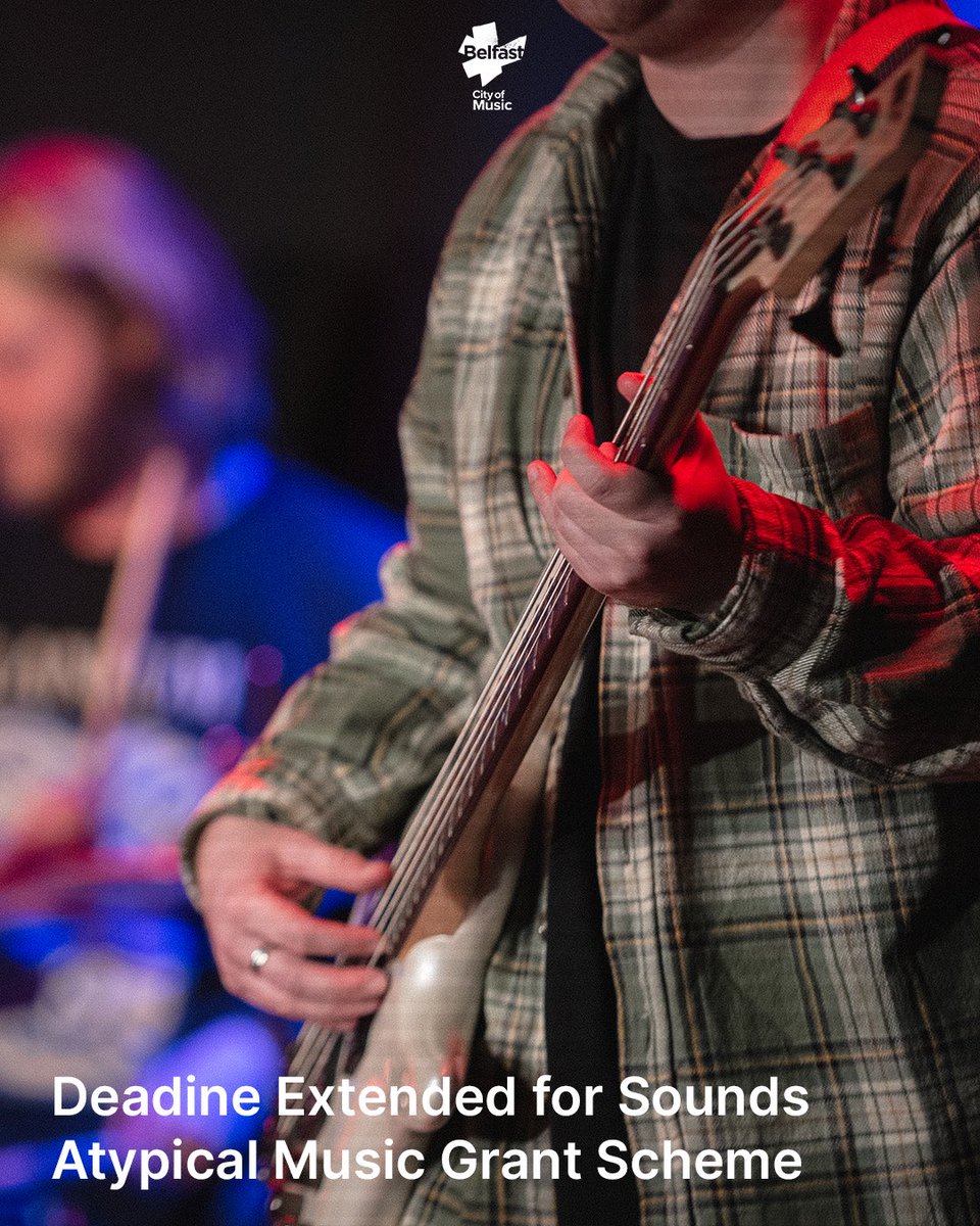 The deadline for the Sounds Atypical Music Grant has been extended to Friday, 24 January 2025, at 4.00 pm – giving you extra time to apply for this fantastic opportunity 🧵