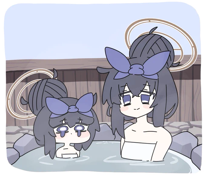温泉#ブルアカ 