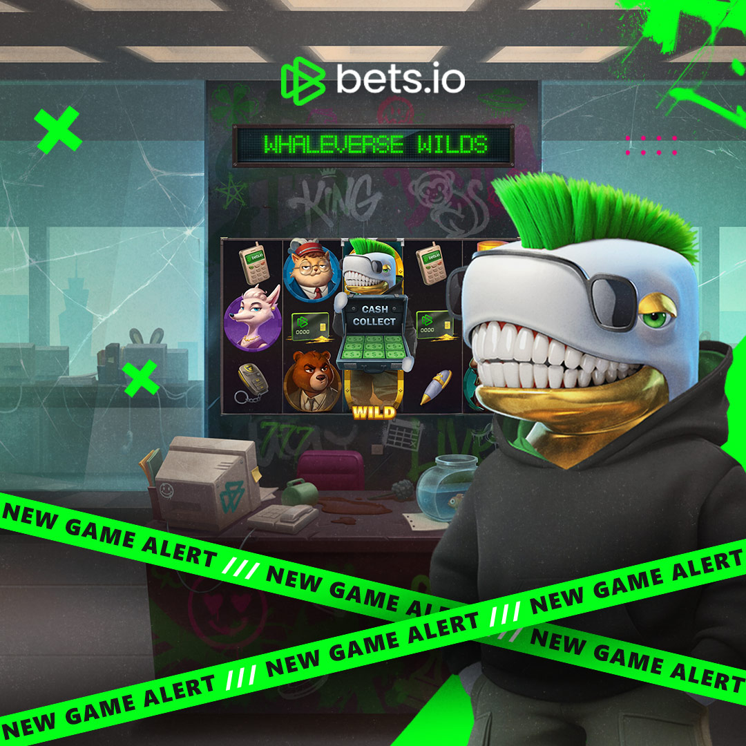 🎲NEW GAME ALERT! 

Dive into the excitement of Whaleverse Wilds! Ride the wave with expanding wilds and big wins!

Deposit 30 USDT today with bonus code WHALE50 for 50 free spins and explore the thrills!

Spin the reels now! 🌊