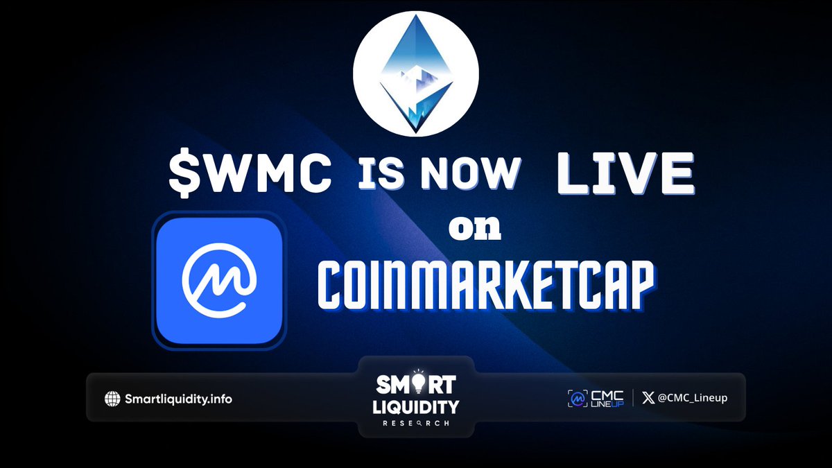 ScuffleKO's tweet photo. 📣 #CoinMarketCap Gazettes A New Listing!

💠 @MistCoinEth  is the genesis and first ERC-20 token deployed on Ethereum by #feindura and #avsa.

🔹 $WMC Awesome Structures:  

🔷Locked liquidity
🔷Inactive and lost wallet : 20%
🔷Helped shape the future of decentralized finance and tokenized assets

🔽VISIT:
https://t.co/GeLYkyTTj7