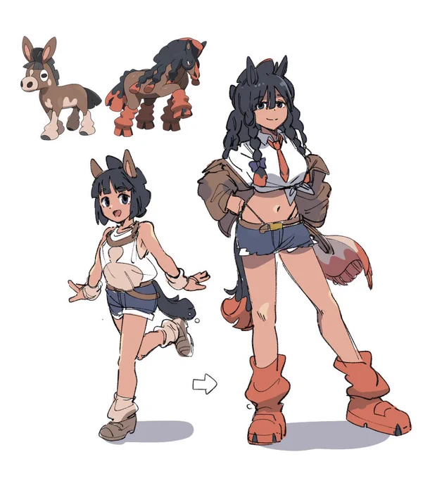 ドロバンコ、バンバドロ擬人化 