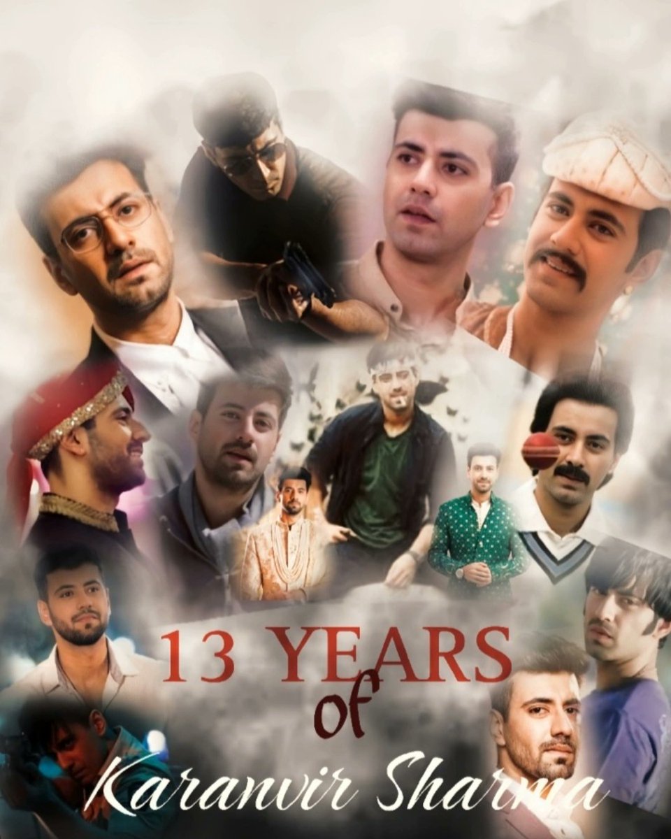 So many characters, yet never dissappointed with his projects choices. Making us all proud. Apka har kirdaar khaas hai🤌.
Congratulations <a href="/karanvirsharma9/">Karanvir Sharma</a> Keep Slayingg 😌.
13 YEARS OF KARANVIR SHARMA 🧿❤️🍀. #KaranvirSharma