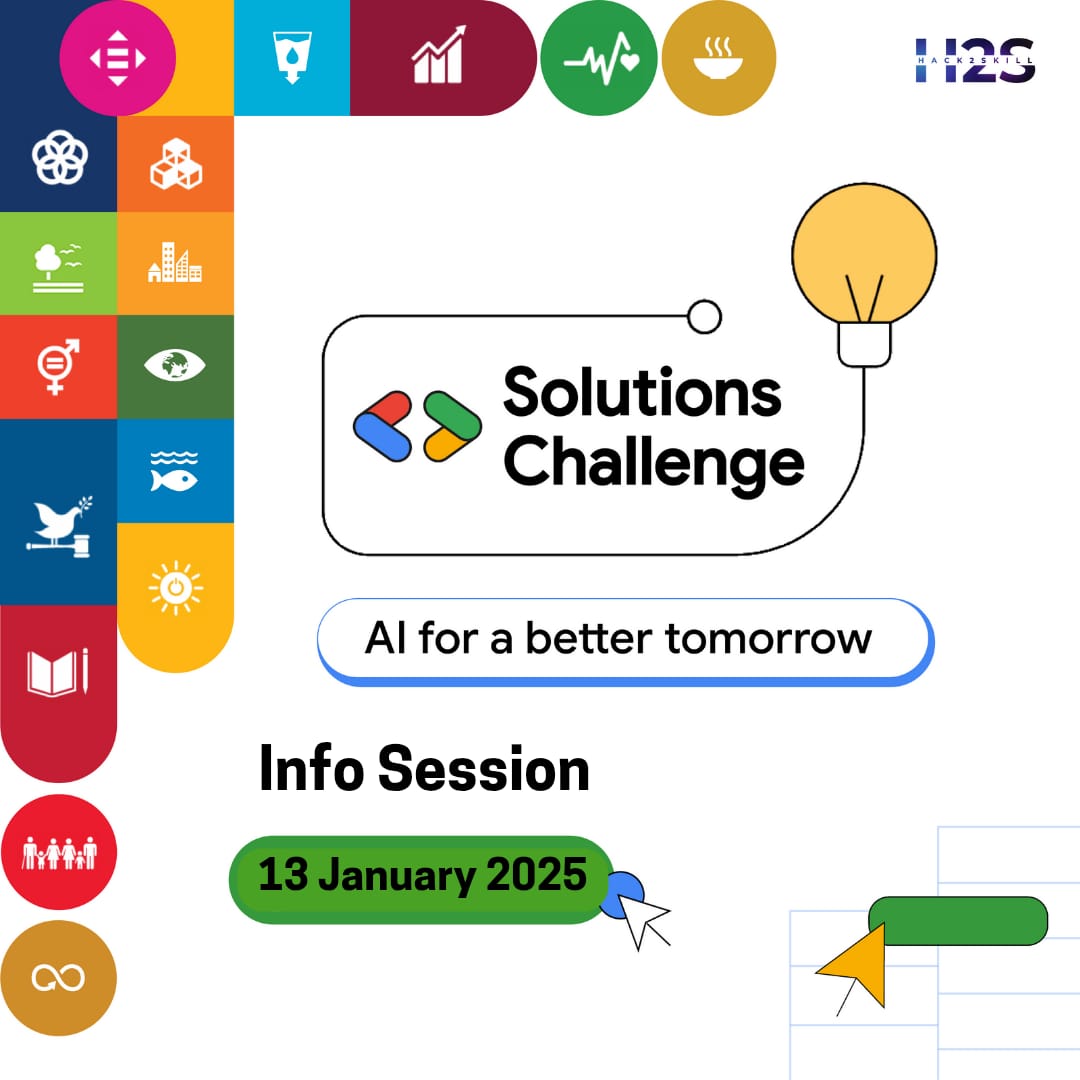 GDSC_MSCW's tweet photo. We’re excited to tell you about the Introductory Session for GDG On Campus Solutions Challenge 2025 !

Details of the Session:
📅 Date: 13th January 2025  
⏰ Time: 6:30 PM https://t.co/QVl8w0kmtI
