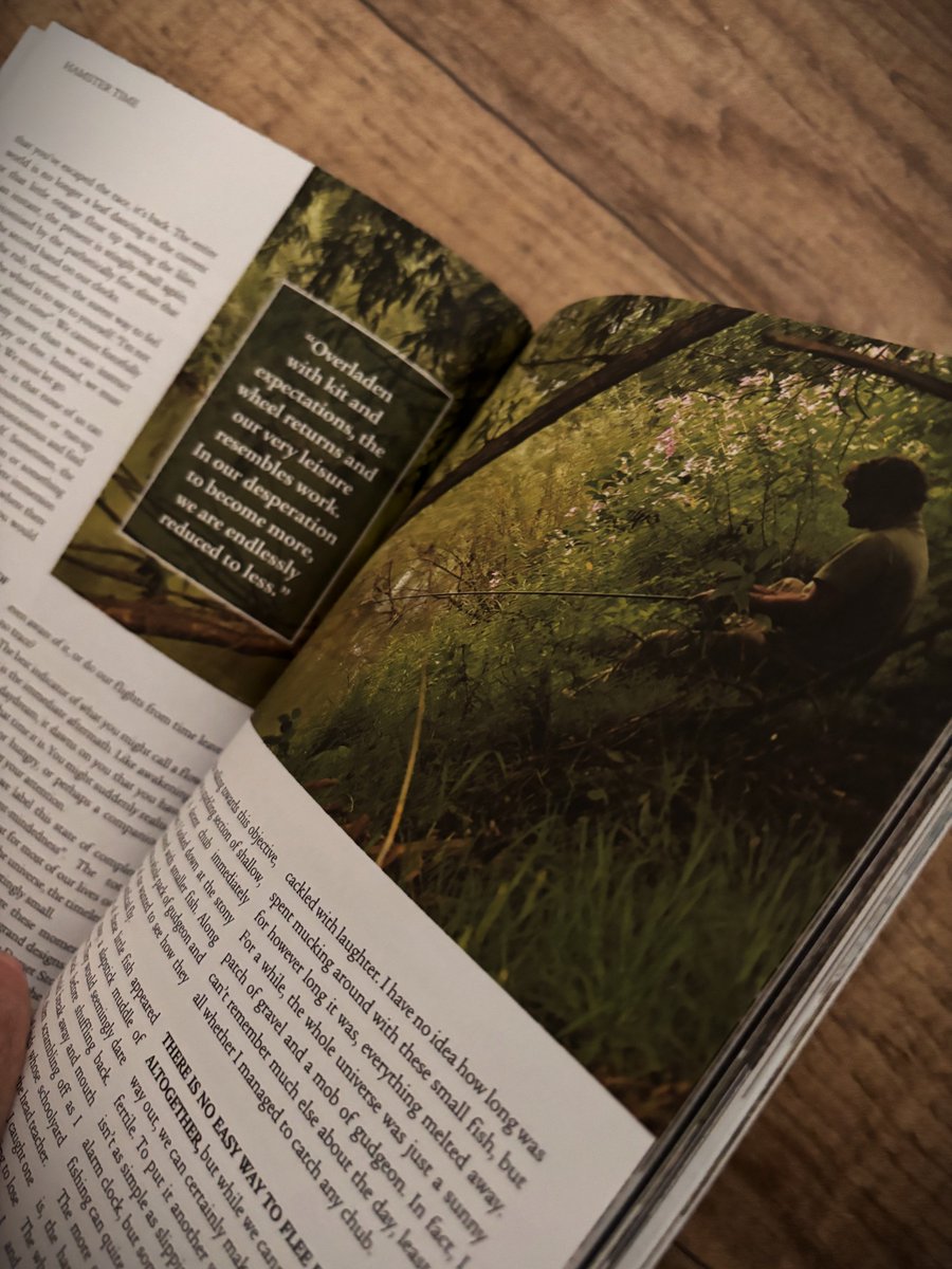 fallonsangler's tweet image. 'Overladen with kit and expectations, the wheel returns and our very leisure resembles work.
In our desperation to become more, we are endlessly reduced to less.'
Dominic Garnett ponders his relationship with time and fishing.
Issue 36 - subscribe here - fallonsangler.net/shop/