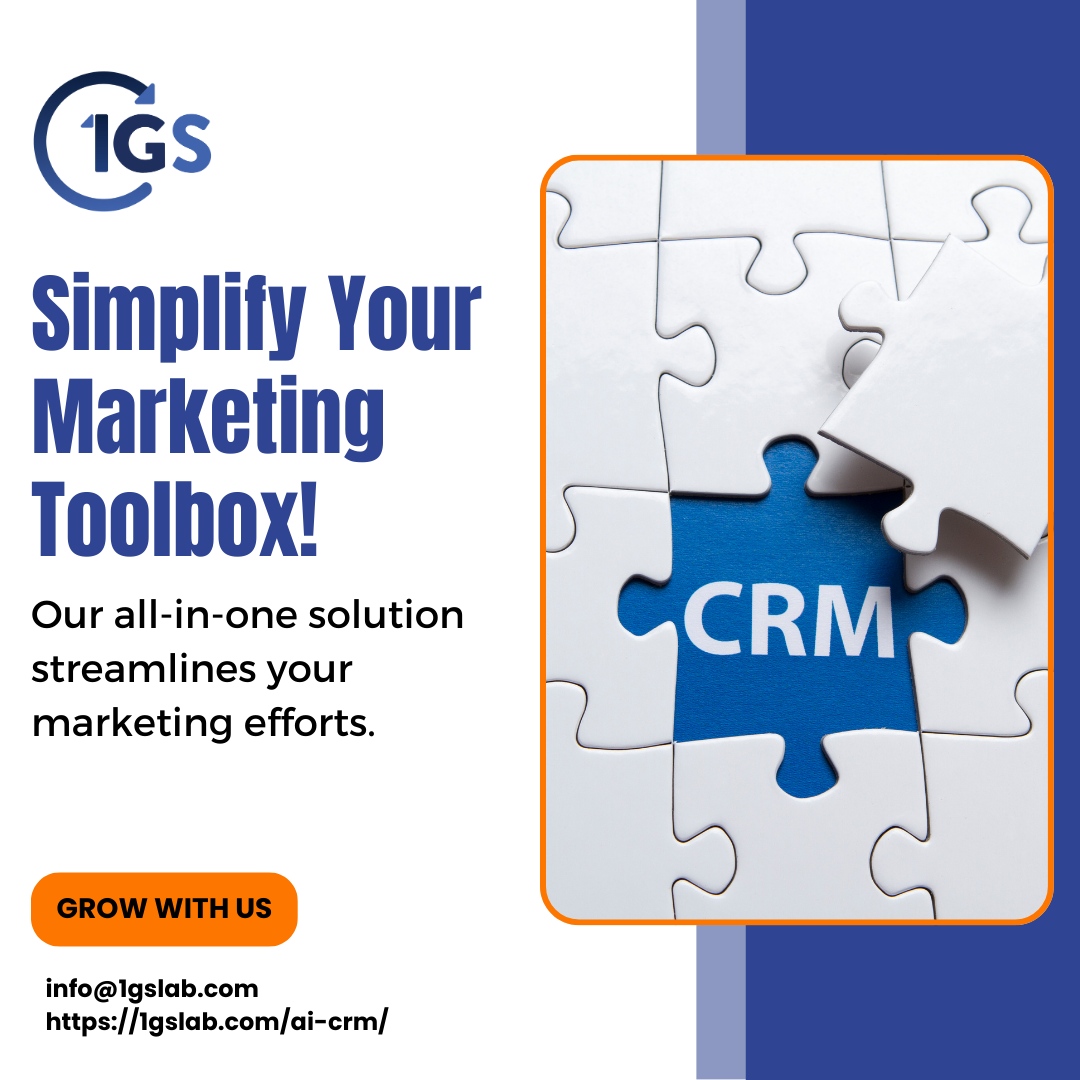 1gsagency's tweet photo. Simplify your marketing efforts and bid farewell to app overload with our cutting-edge AI-powered CRM. 

Seamlessly manage your sales process, customer communication, and more under one roof.

Schedule a demo now!
🔗 https://t.co/gYJw8x5uR8

#1GS #DigitalMarketing https://t.co/F5tafkBi3C