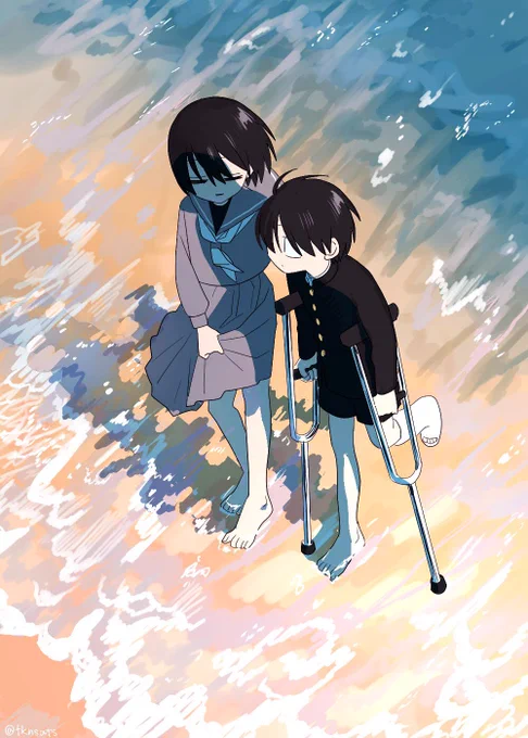 誕生日1日違いの学年差幼馴染創作をしています…!
見てってください…!!

 #創作男女絵師が集まるタグ 