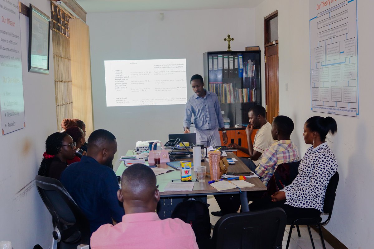 JMERCUganda's tweet photo. A Warm Welcome to Our New Team Members at #JMERC!
@_Owechi, Erobu Yonah, Angela Namuyiga, @danielangulu, and Susan Ambangira—welcome to the winning team! We are thrilled to have you and bring your expertise to advance our mission of transforming education, empowering communities. https://t.co/6itn4HdfPm
