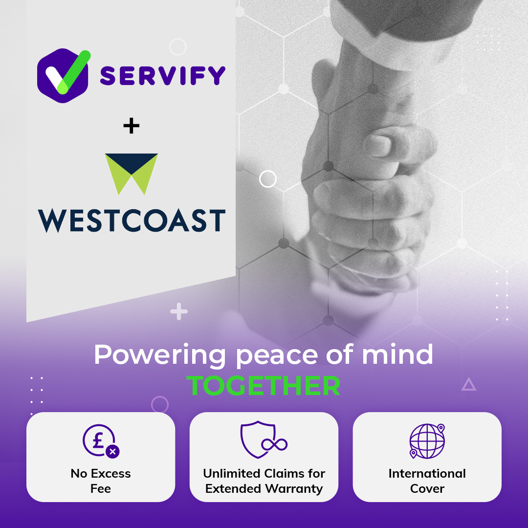 We are thrilled to announce our partnership with <a href="/Westcoast_UK/">Westcoast</a>. Together, we deliver device protection with the ultimate worry-free experience. Consumers will enjoy unlimited claims, theft &amp; loss, international coverage, and more!
#Partnership #Collaboration #WestcoastPartnership