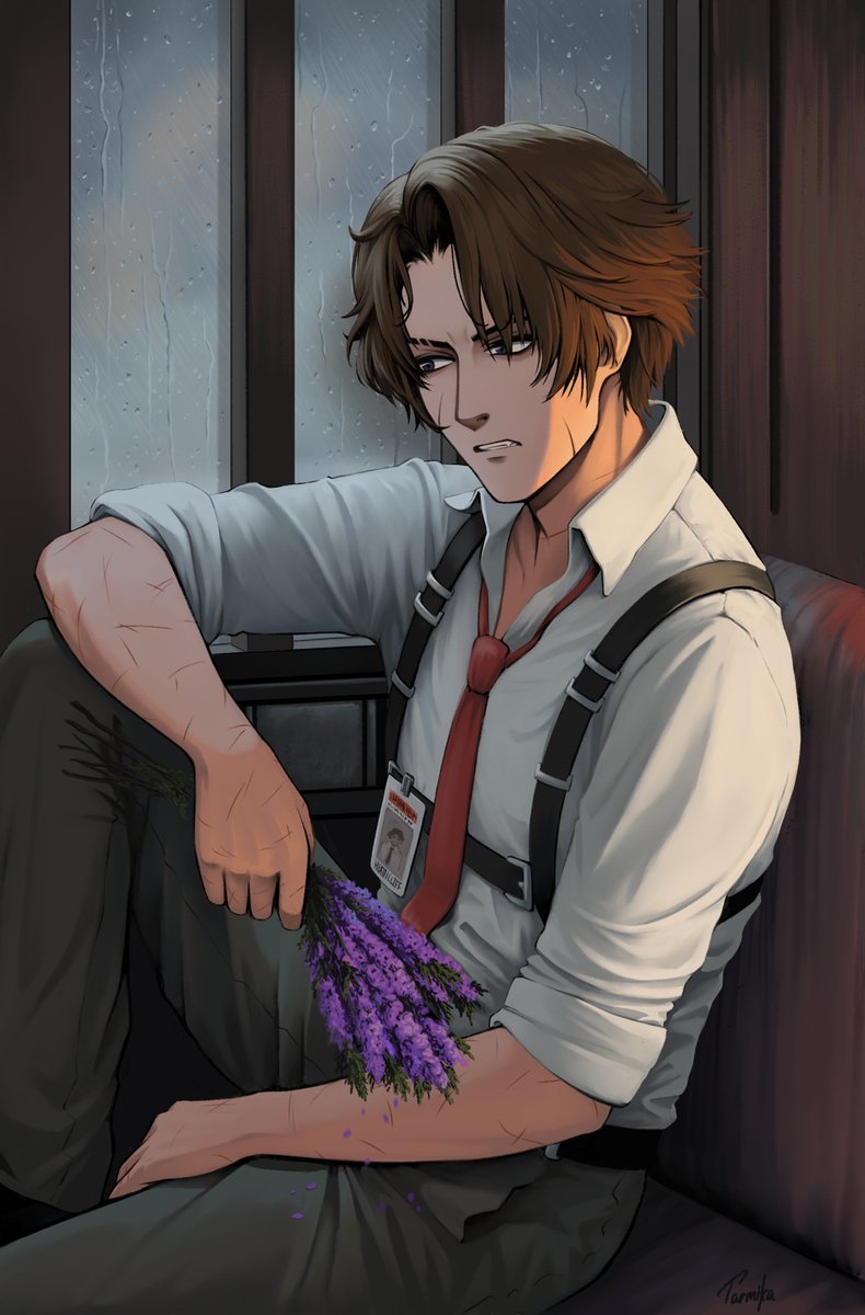 Heathcliff from Limbus Company fanart. Drawn in Krita.

#LimbusCompany #Heathcliff #リンバス #림버스 #digitalart #fanart