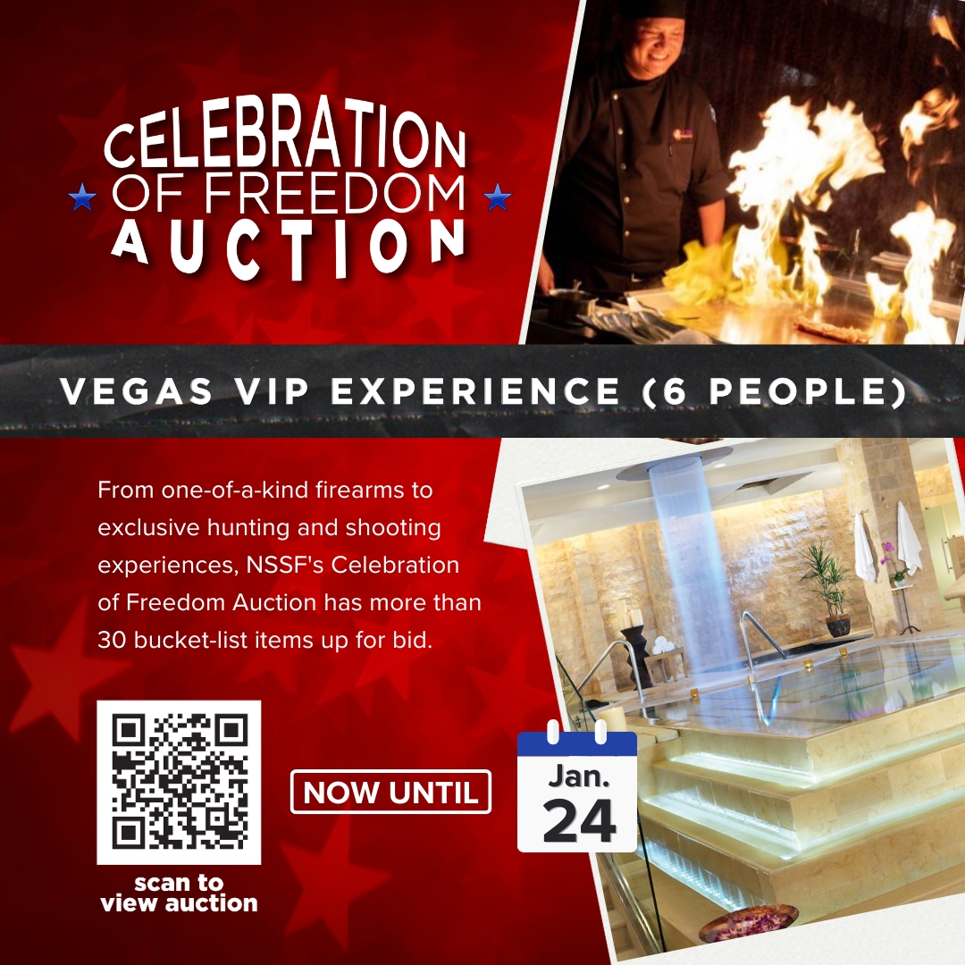 NSSF's tweet photo. Bid on this Las Vegas VIP NOBU Experience package for 6 people that includes a three-night hotel stay, NOBU Teppanyaki experience dinner, spa treatments and more. Get more details and place your bid. 👉 https://t.co/8bgTKHtp6V
#auction #nssf #gunvote #lasvegas #VegasVIP | @CaesarsPalace