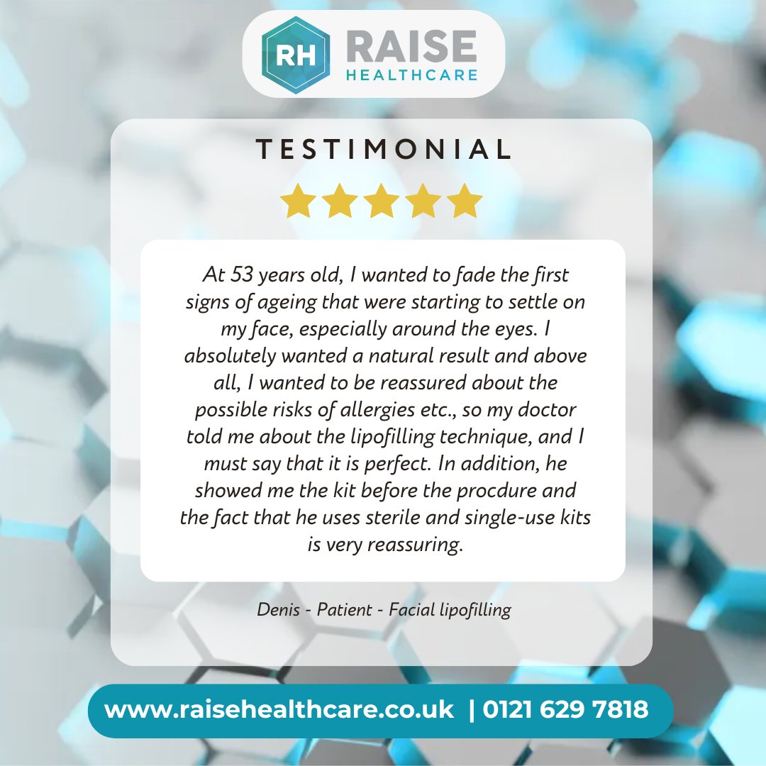 What do experts &amp; patients say about MACROFILL® Vacuum?

Dr. KAGER (Plastic Surgeon): Easy handling &amp; stable fat consistency

Patient: Felt reassured by the sterile, single-use kit &amp; natural results

raisehealthcare.co.uk | 0121 629 7818

#MACROFILL #FatGrafting