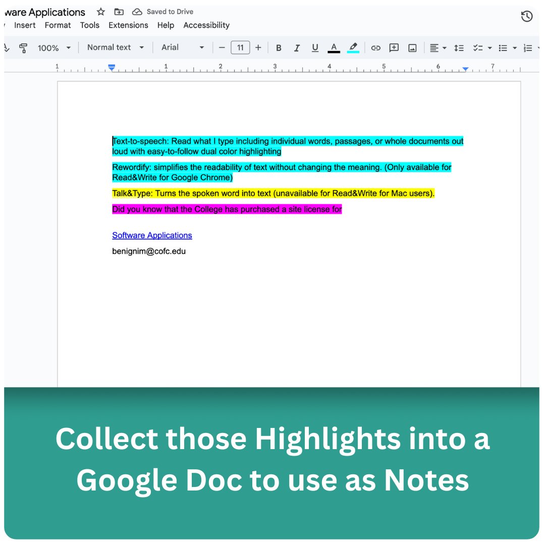 cofcit's tweet image. Did you know Read&amp;amp;Write isn’t just for students? Here’s how it can support you in enhancing productivity and accessibility: loom.ly/FkdOxm8

Transform your teaching and work with Read&amp;amp;Write! 🚀📘 

#EdTechTools #InclusiveTeaching #FacultyEssentials #ReadAndWrite