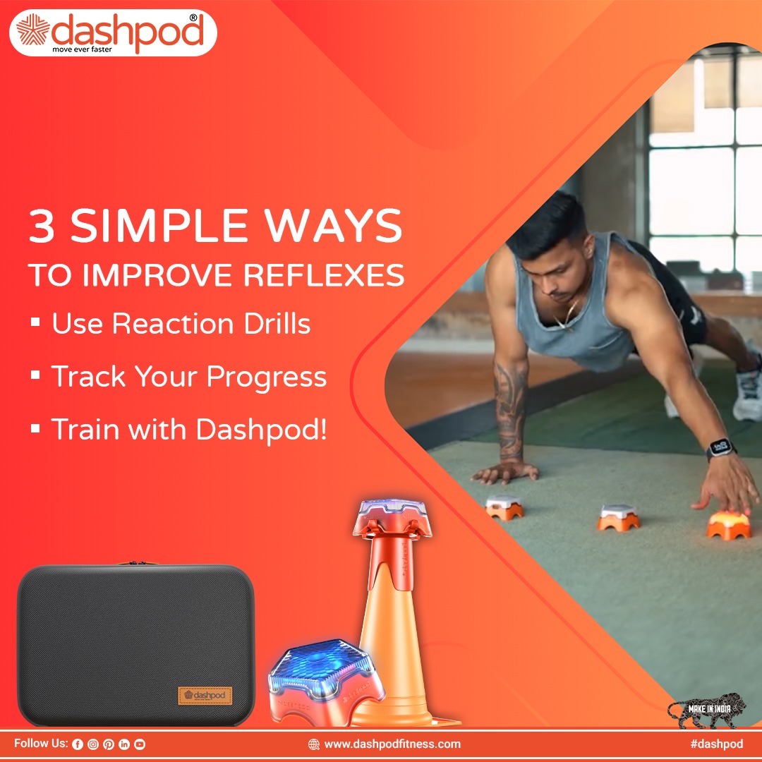 dashpodfitness's tweet image. Want to sharpen your reflexes and stay ahead of the competition? Incorporate focused reaction drills, track your improvements consistently, and elevate your training with Dashpod’s advanced system. Better reflexes start with smarter strategies.
#ReactionTraining #dashpod