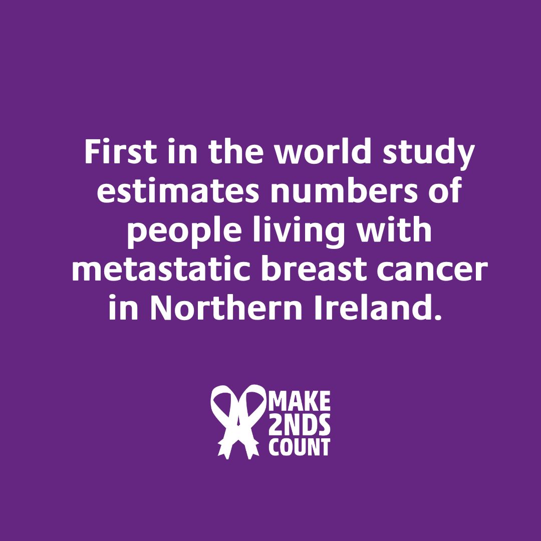 Make 2nds Count (@make2ndscount) on Twitter photo We welcome a new study funded by <a href="/CancerFocusNI/">Cancer Focus Northern Ireland</a> revealing numbers of metastatic breast cancer patients in Northern Ireland. Not having UK-wide data makes it very difficult to know the true level of support & care needed nationally. Read our response: make2ndscount.co.uk/news/news/meta⦠We welcome a new study funded by <a href="/CancerFocusNI/">Cancer Focus Northern Ireland</a> revealing numbers of metastatic breast cancer patients in Northern Ireland. Not having UK-wide data makes it very difficult to know the true level of support & care needed nationally. Read our response: make2ndscount.co.uk/news/news/metaā¦