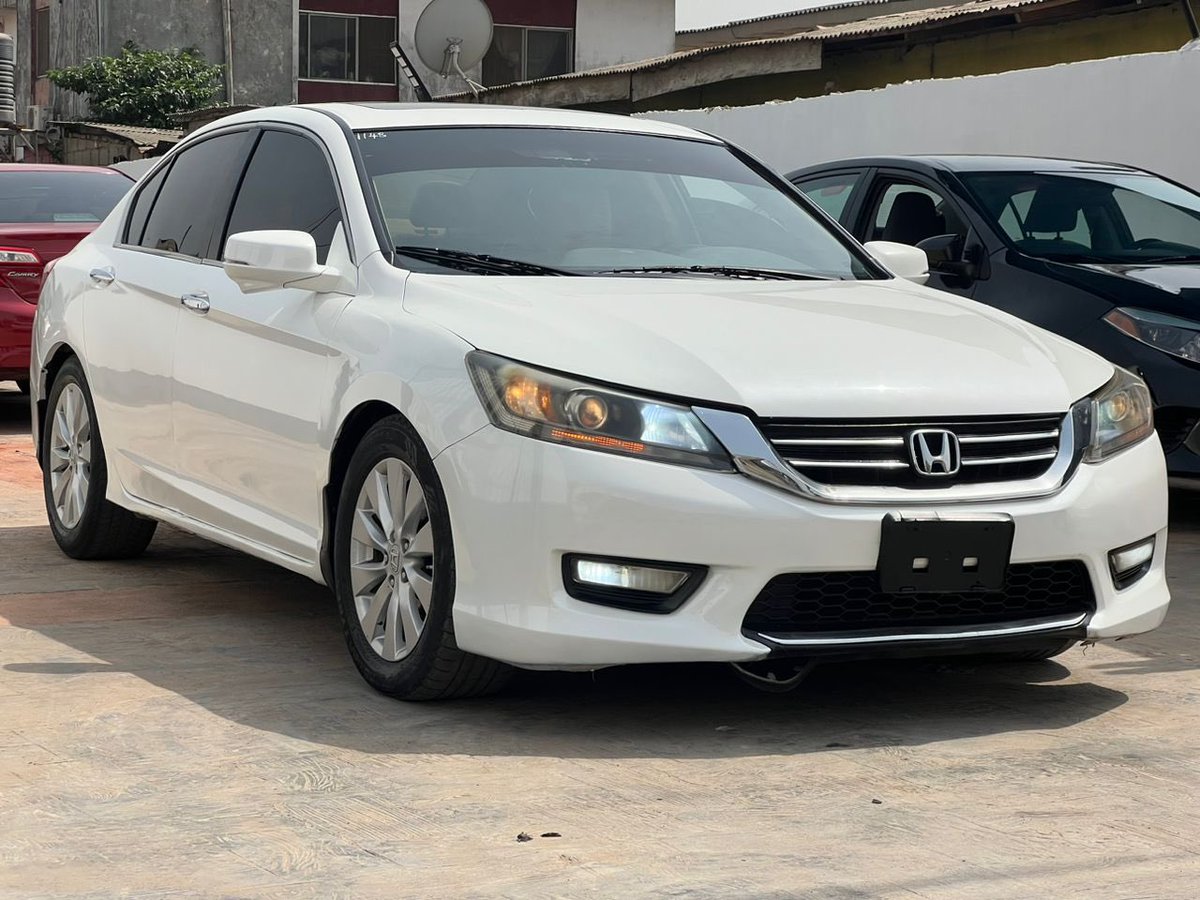 ToyoAutos's tweet photo. Unregistered Honda accord 
2014 
4plugs 
fullest option 
selling for 13M
Lagos
Call/WhatsApp 08162136619

#MondayMotivation #ARSMUN Arsenal
Madrid https://t.co/ndvl8GOqGQ