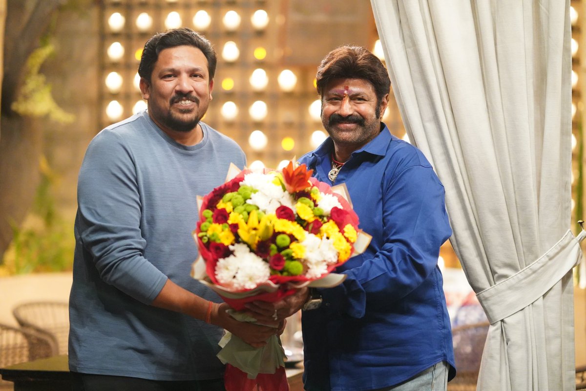 Happy to get appreciated by the ‘Maharaj’ himself and be part of his Glorious Success Streak. Jai Balayya #BlockBusterDaakuMaharaaj