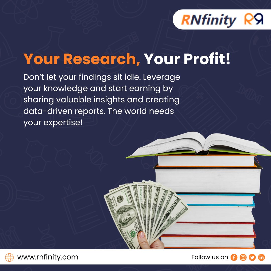 RnfinityUK's tweet image. 💼✨ Transform Knowledge into Opportunity! You’ve done the hard work, now let your research pay off. Create impactful reports, share insights, and earn while making a difference. 
 🌟📚
📚 Visit rnfinity.com now!

#Researchpaper #research_methods